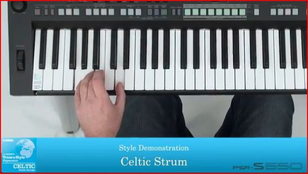 Espansione "Celtic" per PSR-S650