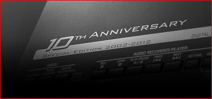 Yamaha 10th Anniversary (2002-2012) Yamaha 10th Anniversary (2002-2012)