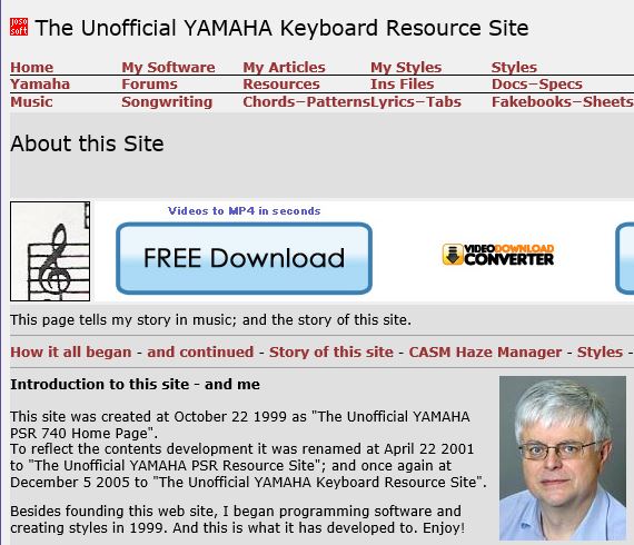 JosoSoft - Dalla Danimarca, il portale dedicato agli arranger Yamaha