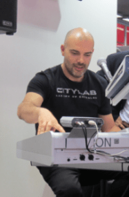 Avvincenti dimostrazioni allo stand Ketron con Marco Bacchetta