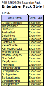 Entertainer Pack Style Expansion