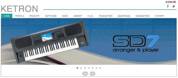 Nuovo formato del sito Ketron