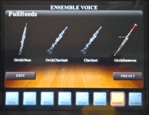 Una voce di Ensemble è fatta di quattro parti